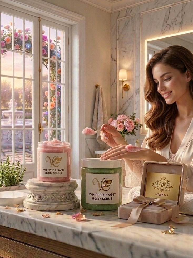 Whipped Foamy Body Scrub