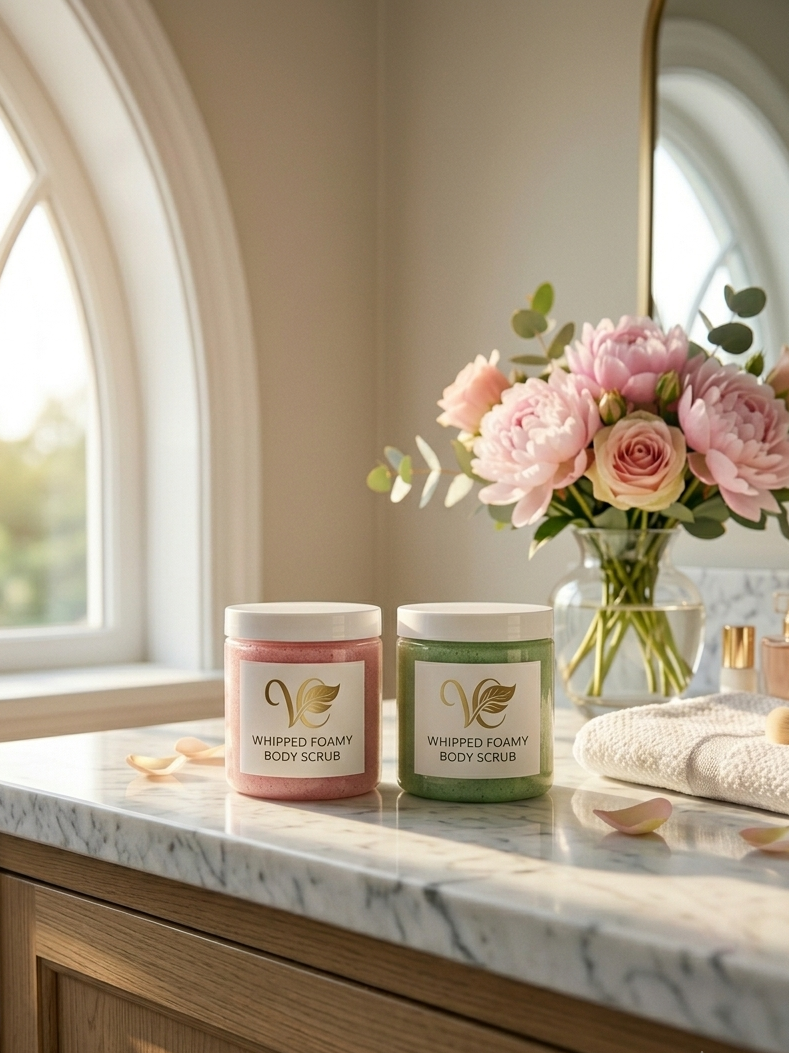 Whipped Foamy Body Scrub